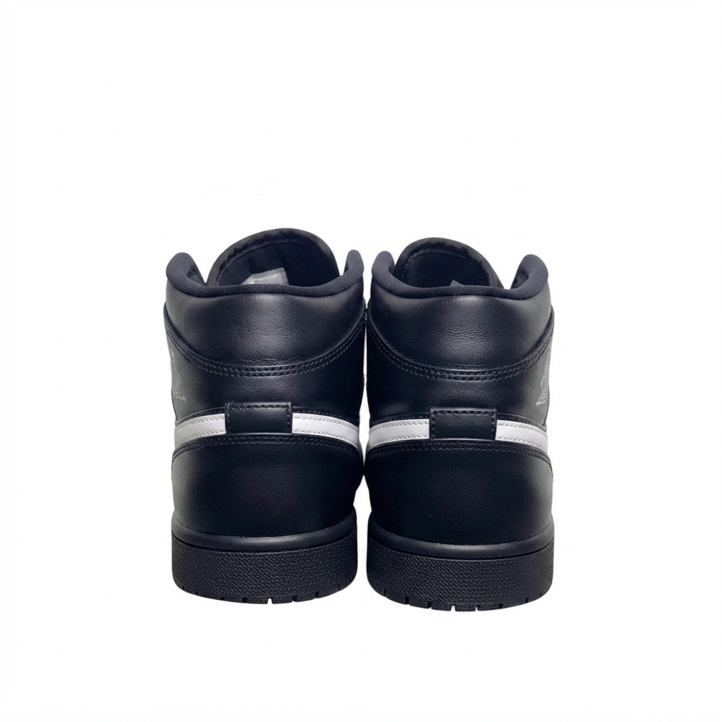 Air Jordan 1 Mid "Black/White Speckle"